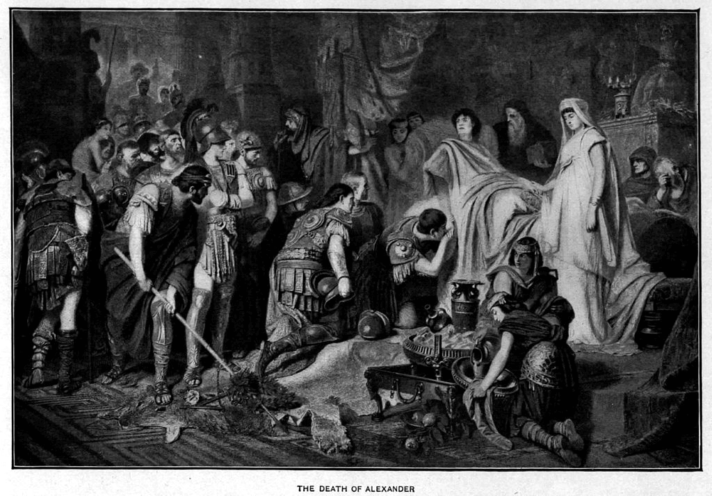 Death of Alexander the Great - Death of Alexander the Great (1886)