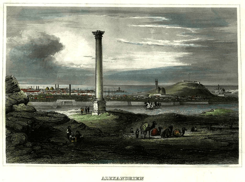 Library of Alexandria - Alexandria (1850)