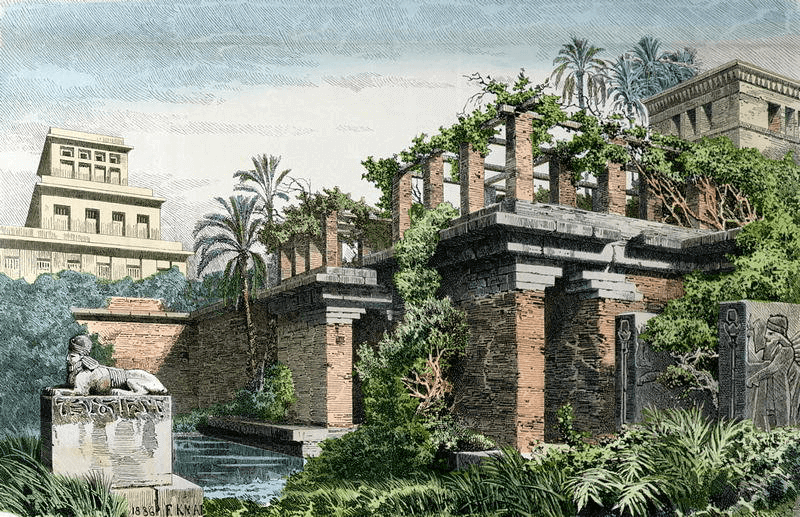 Seven Wonders of the Ancient World - Hanging Gardens of Babylon